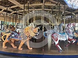 The Herschel-Spillman Carousel at the Koret Children`s Playground, Golden Gate Park, 7.
