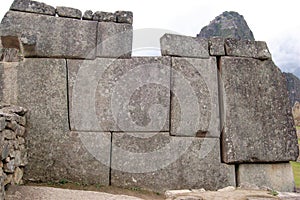 The most famous los inca city, Machu Picchu