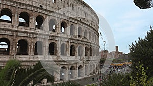 The most famous tourist attractions in Rome - The Colosseum - Colosseo di Roma