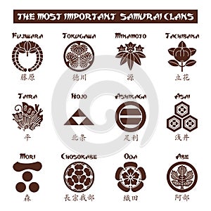 the most importants samurai clans photo