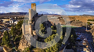 Most impressive medieval castles and towns of Spain - Almansa, Castile-La Mancha provice photo