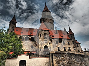 Most inportent and beautiful castle-stronghold in Czech republic, Bouzov.