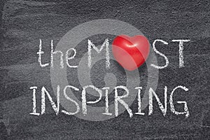 Most inspiring heart