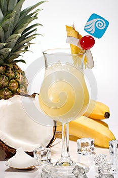 Most popular cocktails series - Pina Colada