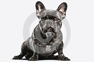 the most popular dog breeds worldwide in no particular order, Isolate on white background.