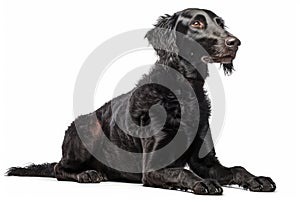 the most popular dog breeds worldwide in no particular order, Isolate on white background.