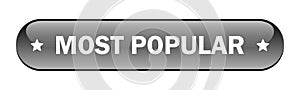 Most popular star web icon button