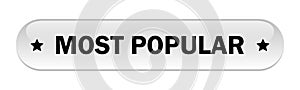 Most popular star web icon button