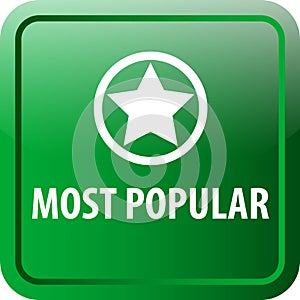 Most popular web button