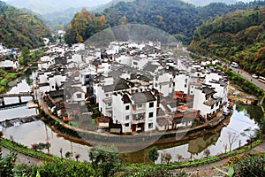 The most round village in China , Jujing village