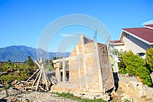 The Most Severe Damage in Central Sulawesi