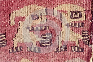 The most well-known Chancay artefacts are the textiles which ranged from embroidered pieces, different types of fabrics decorated