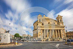 Mosta, Malta - The Mosta Dome at daylight