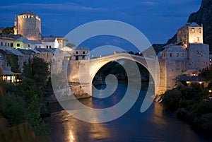 Mostar Bridge, Mostar, Bosnia & Herzegovina photo