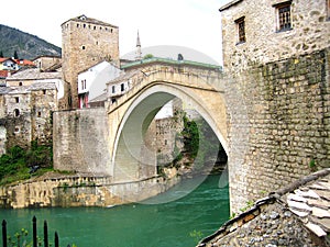 Mostar - Old bridge from another angle