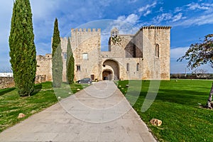 Mosteiro de Santa Maria de Flor da Rosa Monastery. photo