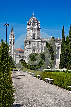 Mosteiro dos Jeronimos, Lisbon, Portu photo