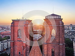 Mostek Pokutnic - famous viewpoint of Wroclaw, Poland