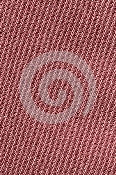 Mostly desaturated dark red color fabric cloth polyester texture and textile background