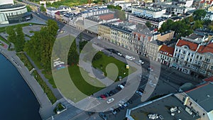 Mostowa Theater Square Bydgoszcz Plac Teatralny Aerial View Poland