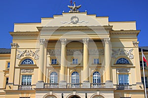 Mostowski Palace in Warsaw - the capital of Poland.