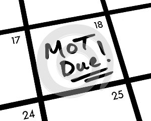 MOT Due
