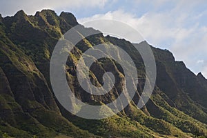 Motains on Oahu, Hawaii