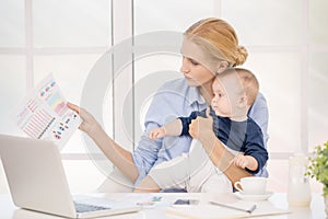 Mother and Child Parenting Motherhood Love Care Concept