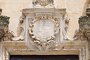 Mother Church. Calimera. Puglia. Italy.