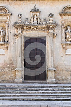 Mother Church. Cavallino. Puglia. Italy.