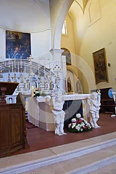 Mother Church of Laterza. Puglia. Italy.