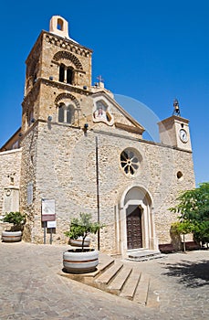 Mother Church of Rocca Imperiale. Calabria. Italy.