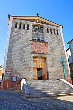Mother Church of Satriano di Lucania. Italy.