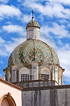 Mother church of Transfiguration. Taurisano. Puglia. Italy.