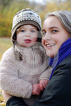 Mother and daughter