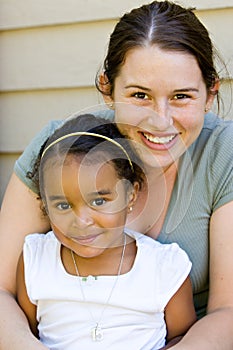 Mother and daughter