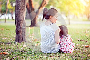 Mother and daughter