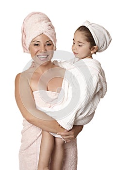 Mother and daughter body care