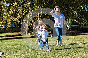 Mother Daughters Outdoors Summer