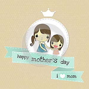 Mother day and love emotion