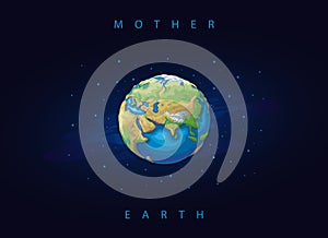 Mother Earth Illustration 