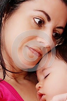 Mother with her daugther