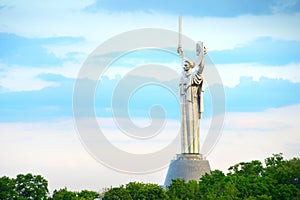 Mother Motherland monument. Kiev, Ukraine