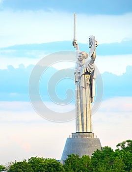 Mother Motherland statue. Kiev, Ukraine