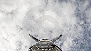 Mother Patroness Monument in Cheboksary, view from below