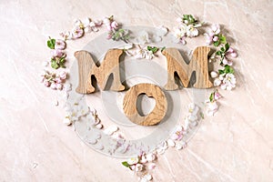 Mother`s day greeting card