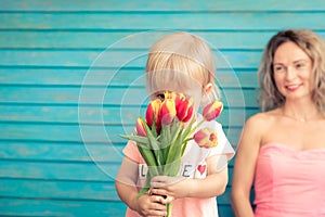 Mother`s day spring holiday concept