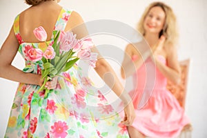 Mother`s day spring holiday concept