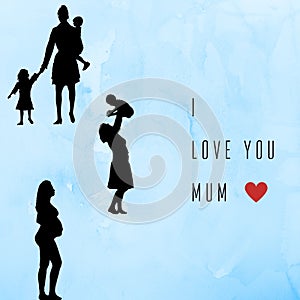 Mother's day vector illustration concept