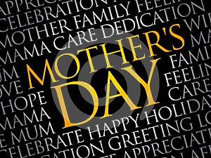 Mother\'s Day word cloud
